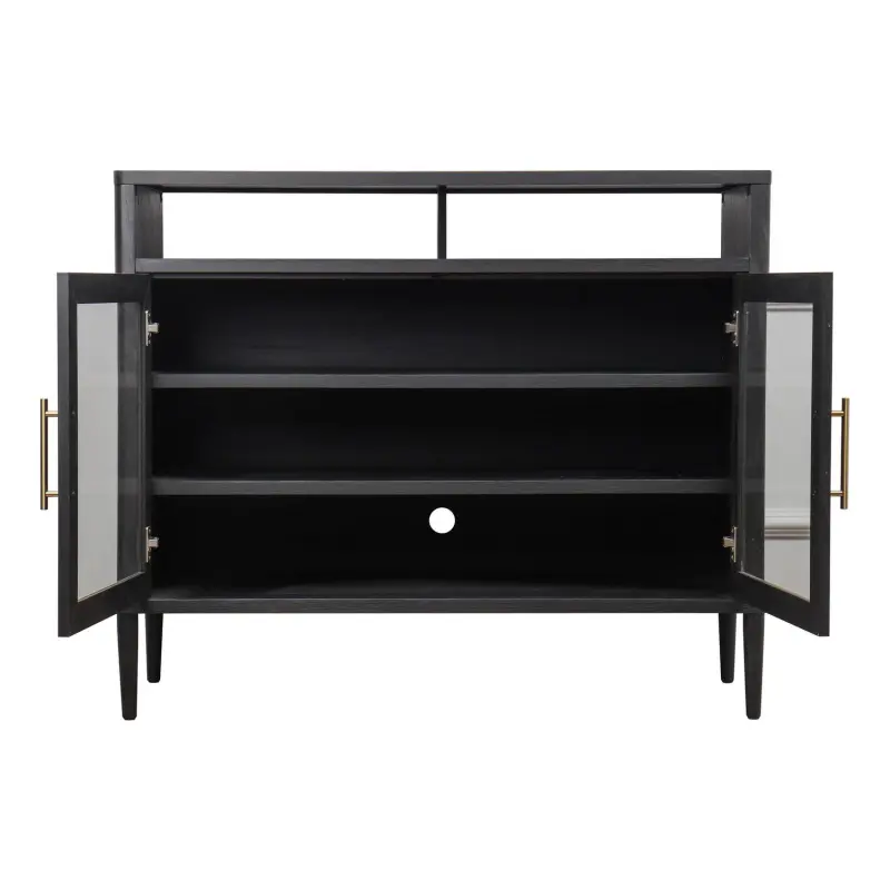 Better Homes and Gardens Oaklee Buffet, Black Finish - Image 8
