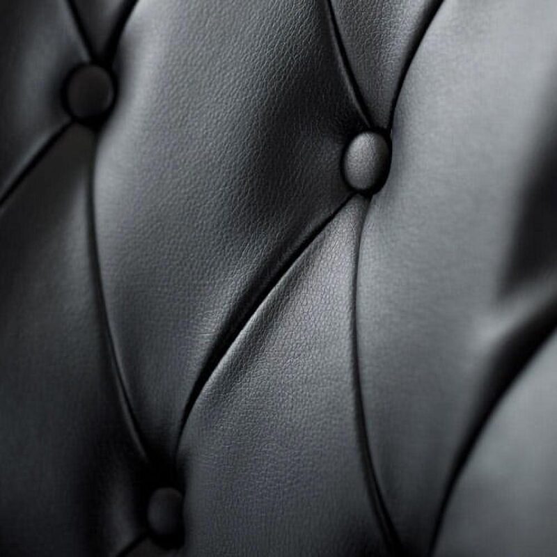 Better Homes and Gardens Executive, Mid-Back Manager's Office Chair with Arms, Black Bonded Leather - Image 8