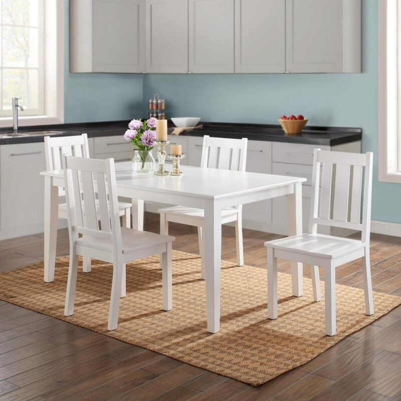 Better Homes and Gardens Bankston Dining Table, White - Image 3