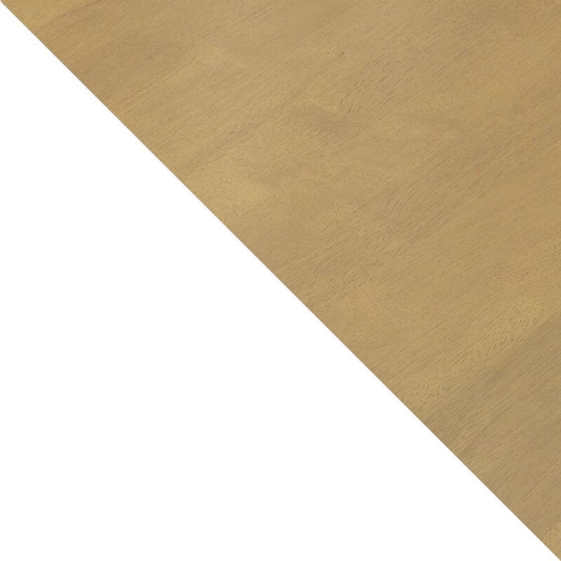 Better Homes and Gardens Autumn Lane Farmhouse Dining Table, White and Natural (Table only) - Image 9