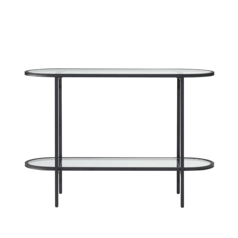 Better Homes and Gardens Nola Console Table, Black Finish - Image 2