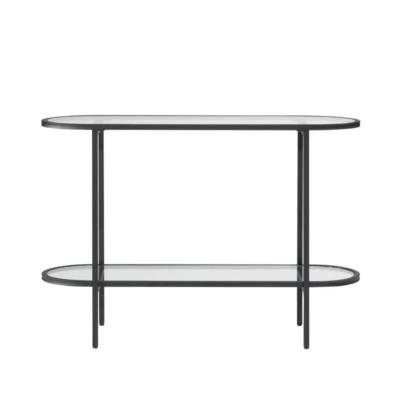 Better Homes and Gardens Nola Console Table, Black Finish - Image 2