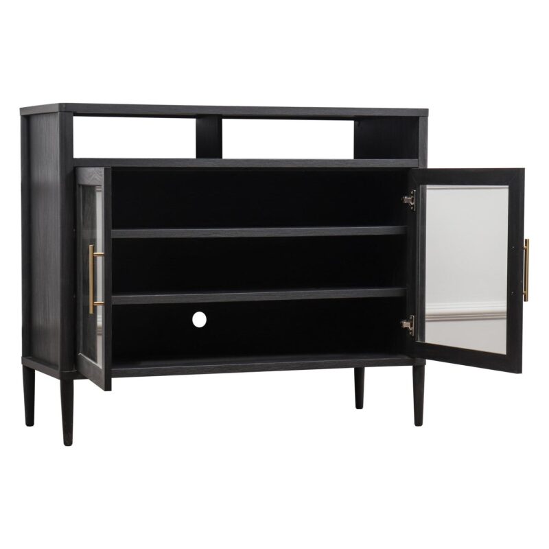 Better Homes and Gardens Oaklee Buffet, Black Finish - Image 4