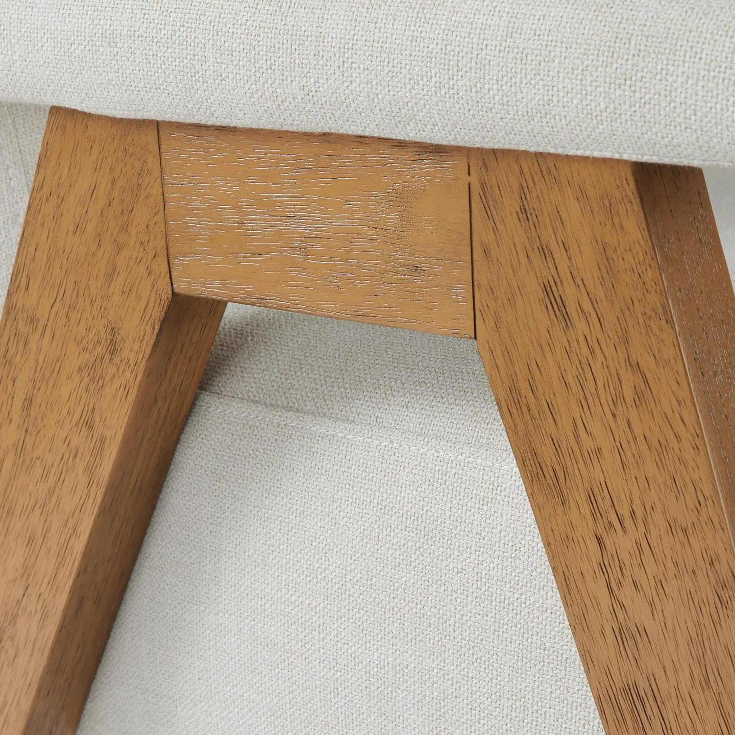 Better Homes and Gardens Ezra Accent Chair, Living Room, Cream 6 Better Homes and Gardens Ezra Accent Chair, Living Room, Cream - Image 6