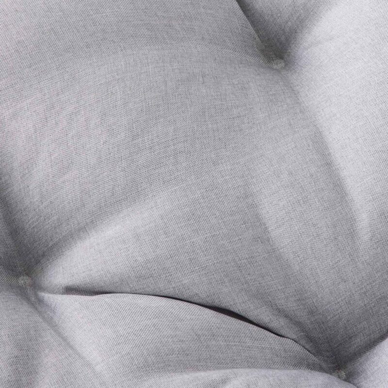 Better Homes and Gardens Papasan Chair, Grey Linen - Image 5