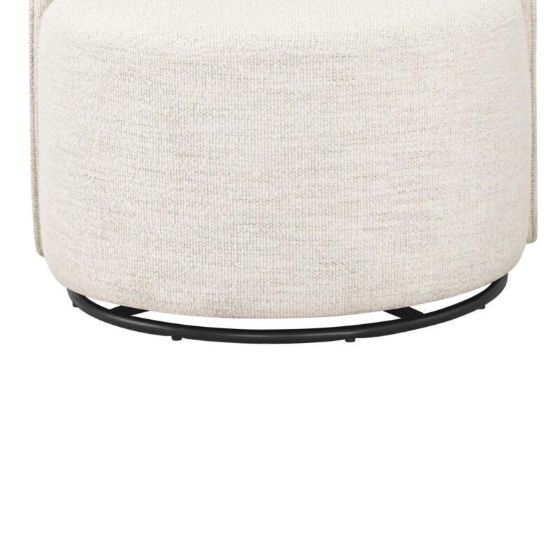 Better Homes and Gardens Juliet Modern Arch Swivel Chair, Cream Boucle - Image 7
