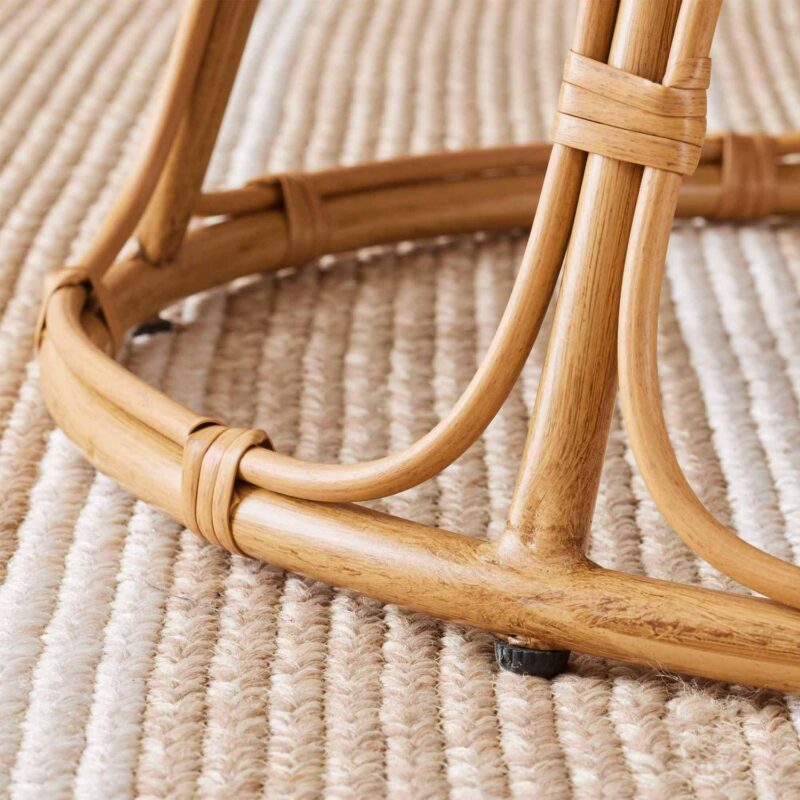 Better Homes and Gardens Double Papasan Chair, Cream Boucle - Image 4