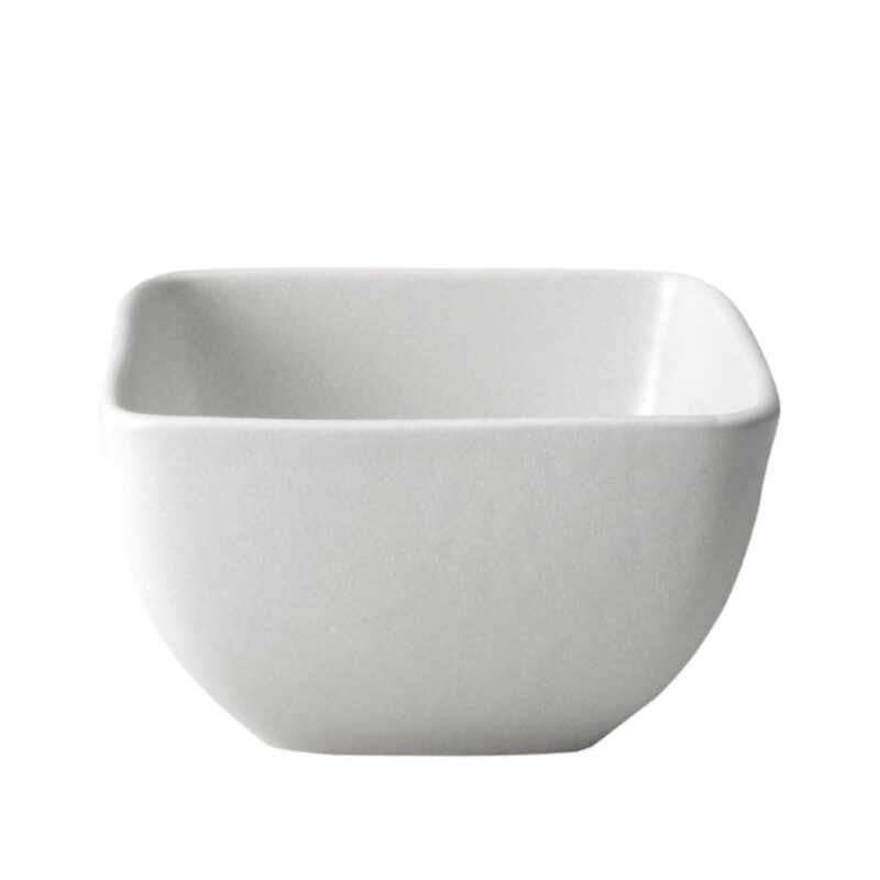 Better Homes and Gardens-Cream Square Stoneware 12-Piece Dinnerware Set - Image 5