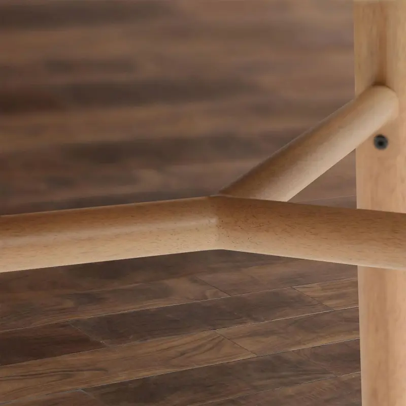 Better Homes and Gardens Springwood 59.5  Rectangle Dining Table, Natural Wood - Image 6