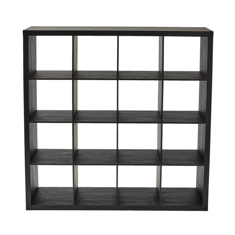 Better Homes and Gardens 16-Cube Storage Organizer, Charcoal - Image 3
