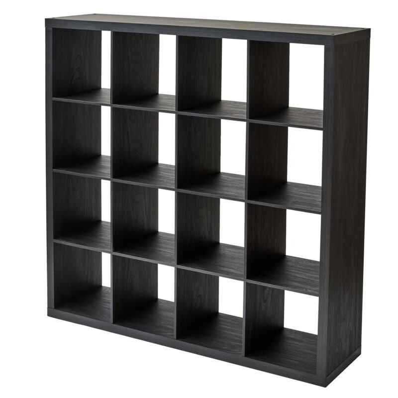 Better Homes and Gardens 16-Cube Storage Organizer, Charcoal - Image 2