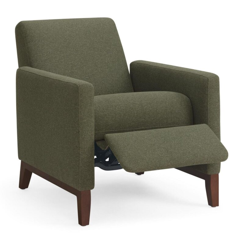 Better Homes and Gardens Reading Push Back Recliner, Olive - Image 6