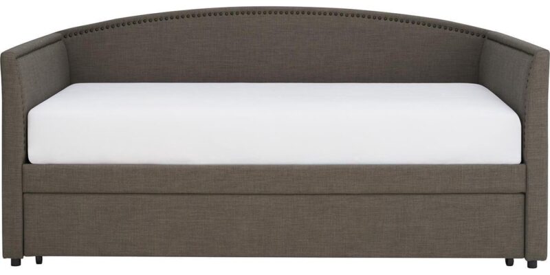 Better Homes and Gardens Grayson Daybed and Trundle, Twin Size, Gray Linen - Image 7