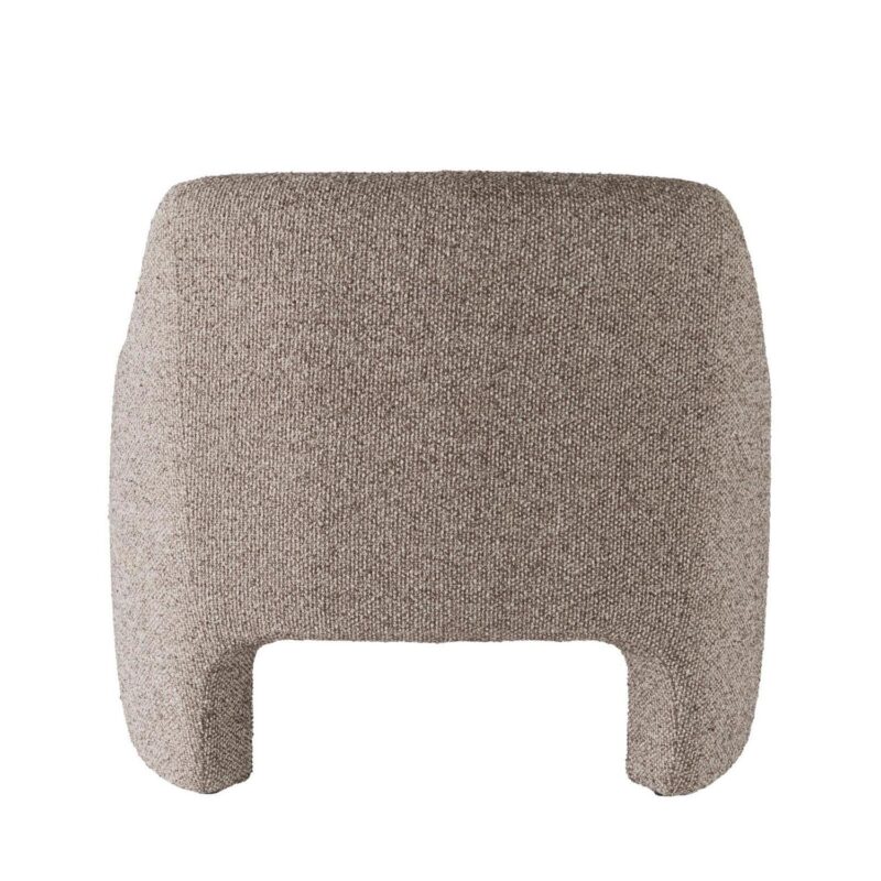 Better Homes and Gardens Emerson Curvy Accent Chair, Truffle Brown Boucle - Image 6