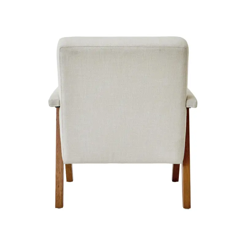Better Homes and Gardens Ezra Accent Chair, Living Room, Cream - Image 5