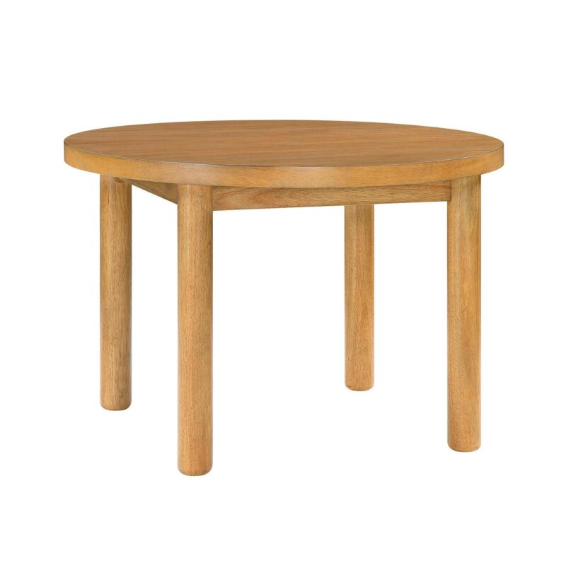 Better Homes and Gardens Adlin 39.125  Round Dining Table, Light Honey - Image 8