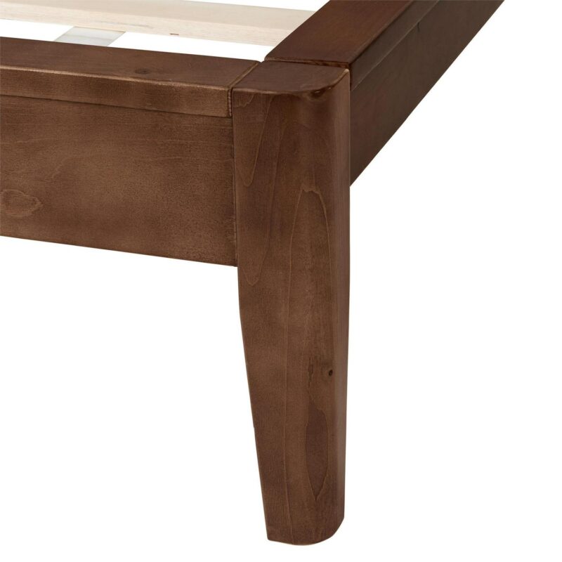 Better Homes and Gardens Ezra No Tool Bed, Queen, Walnut Finish - Image 14