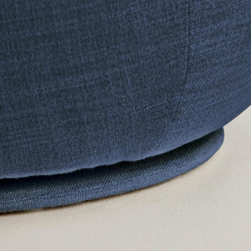 Better Homes and Gardens Mira Swivel Chair, Indigo - Image 4