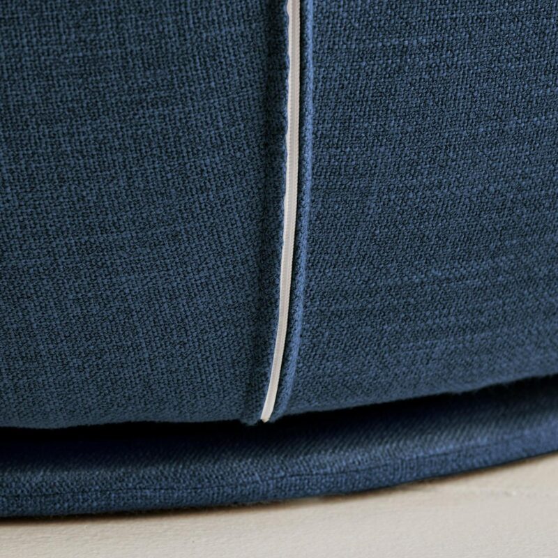Better Homes and Gardens Mira Swivel Chair, Indigo - Image 5