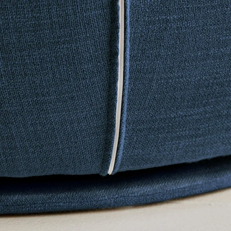 Better Homes and Gardens Mira Swivel Chair, Indigo - Image 5