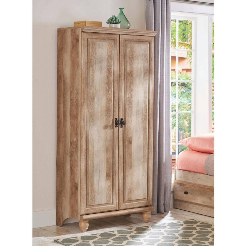 Better Homes and Gardens Crossmill Storage Armoire, Weathered Finish - Image 3