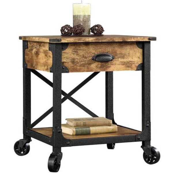 Better Homes and Garden Rustic Country Side Table, Set of 2