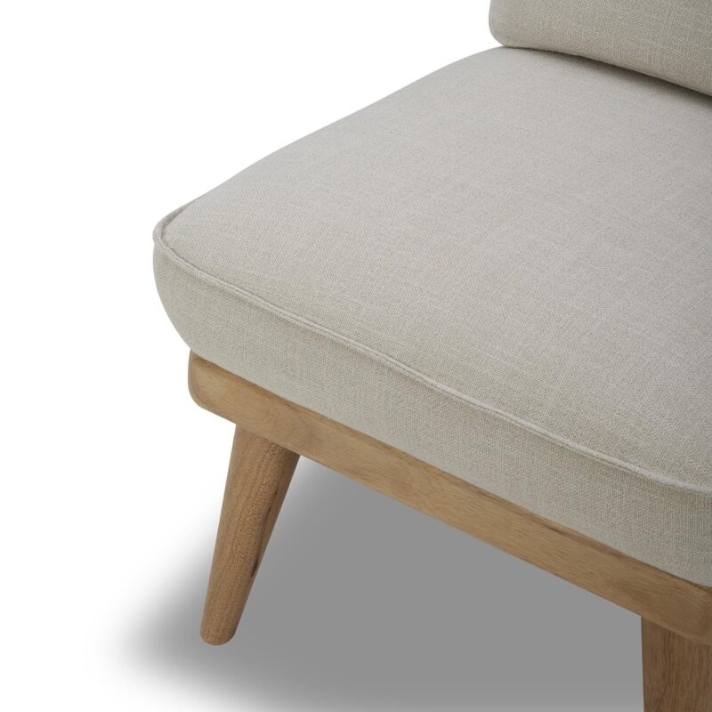 Better Homes and Gardens Springwood Slipper Chair, Light Honey - Image 9