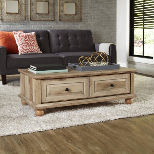 Better Homes and Gardens Crossmill Coffee Table, Weathered Finish