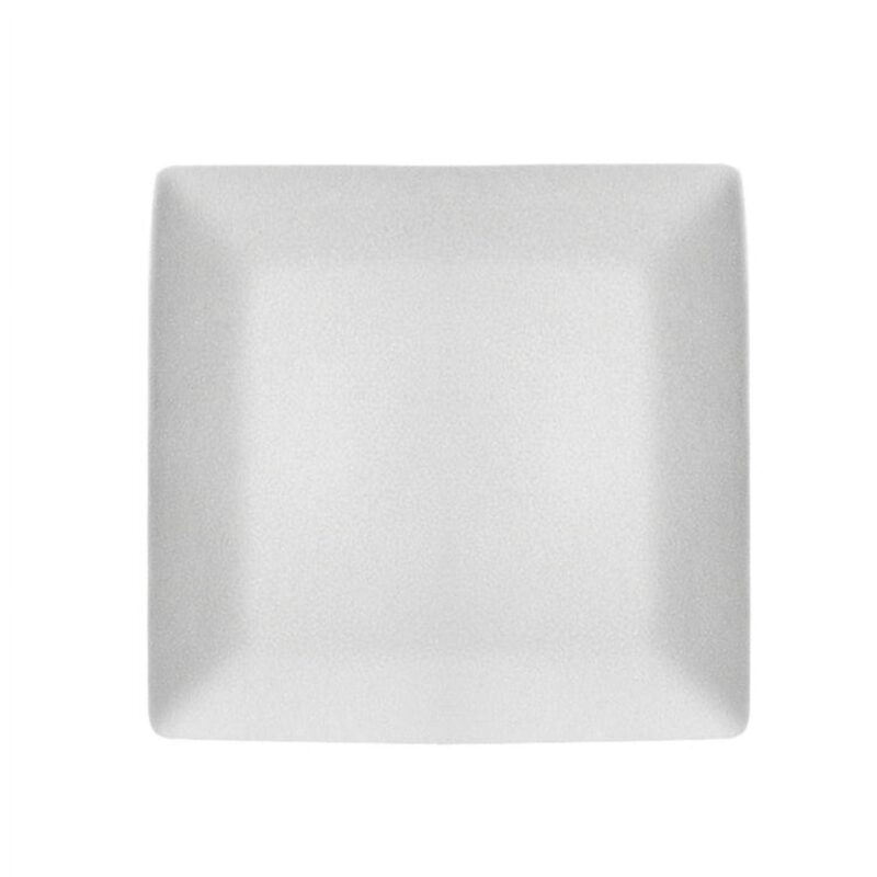 Better Homes and Gardens-Cream Square Stoneware 12-Piece Dinnerware Set - Image 4