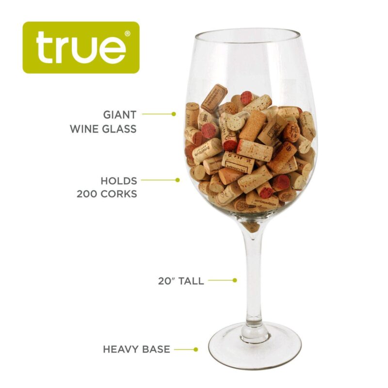 Big Bordeaux Glass: Cork Holder - Image 2