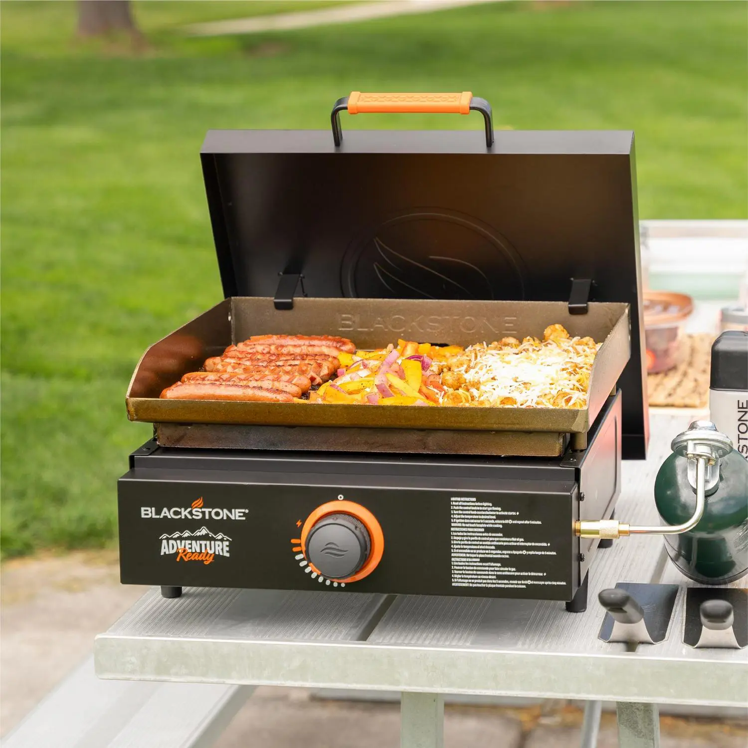 Blackstone Adventure Ready 17a Propane Griddle with Hard Cover 2 Blackstone Adventure Ready 17a Propane Griddle with Hard Cover - Image 2