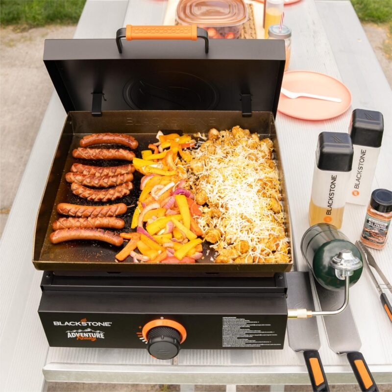 Blackstone Adventure Ready 17a Propane Griddle with Hard Cover - Image 7