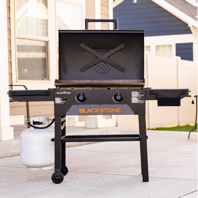 Blackstone Original 28a Omnivore Griddle with 'X' Brace Hood - Image 12