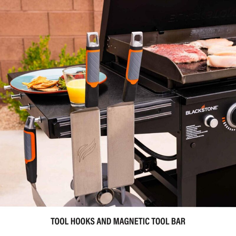 Blackstone Original 4-Burner 36  Propane Omnivore Griddle with Hard Cover - Image 10