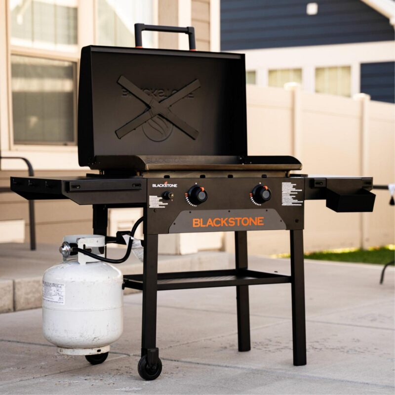 Blackstone Original 28a Omnivore Griddle with 'X' Brace Hood - Image 11