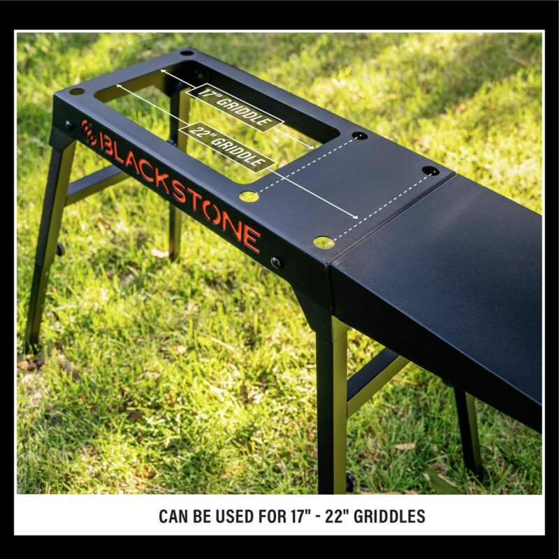 Blackstone Portable Griddle Grill Stand - Fits 22  and 17  Tabletop Models - Image 6