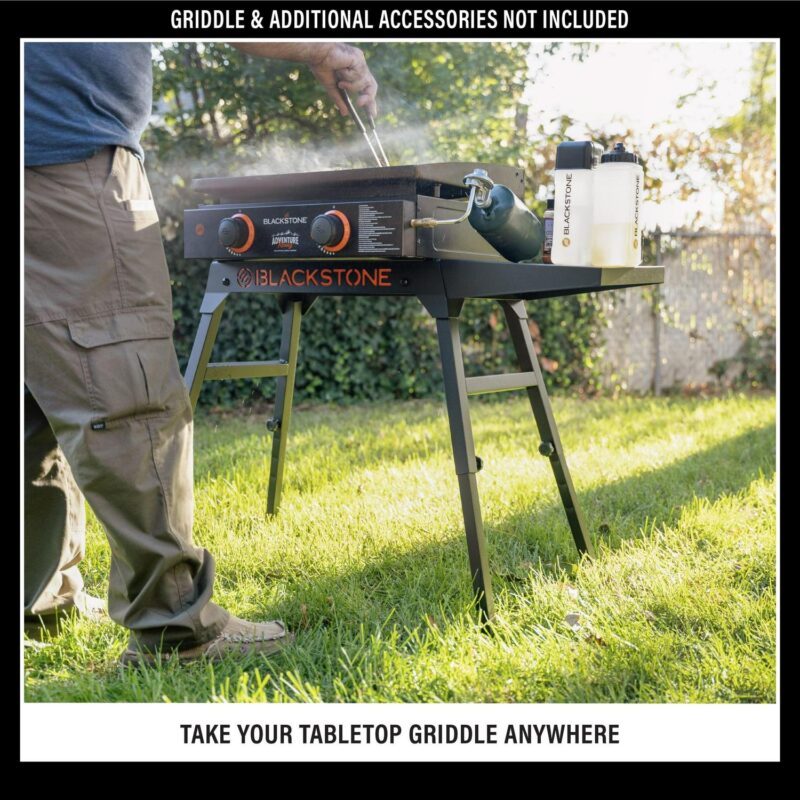 Blackstone Portable Griddle Grill Stand - Fits 22  and 17  Tabletop Models - Image 9