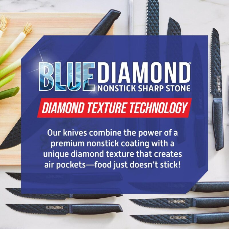 Blue Diamond 14pc Knife Set - Image 5