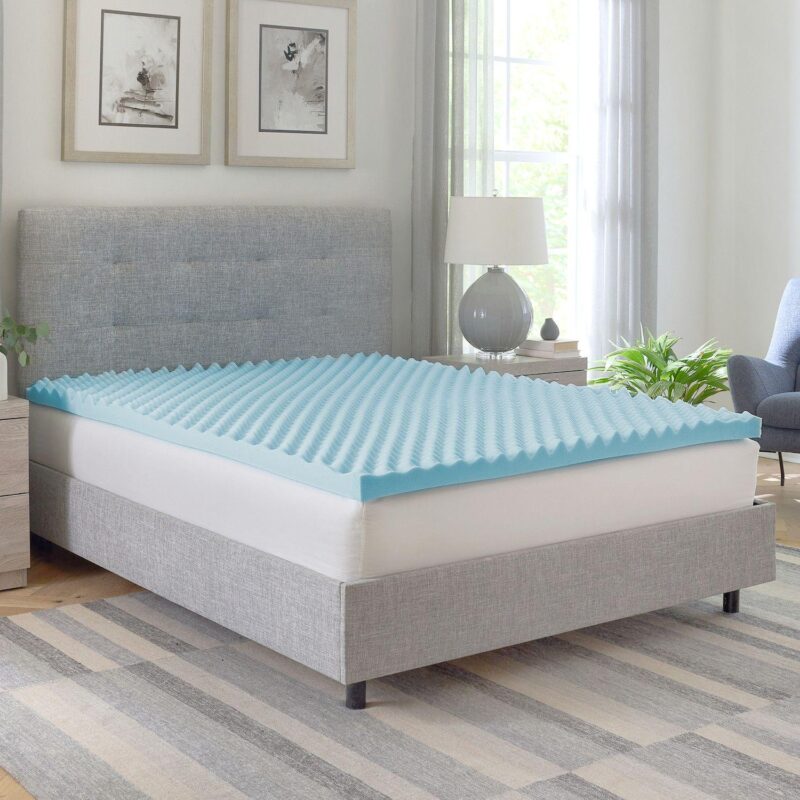 BodiPedic 2.5-Inch Gel-Infused Memory Foam Mattress Topper - Image 2
