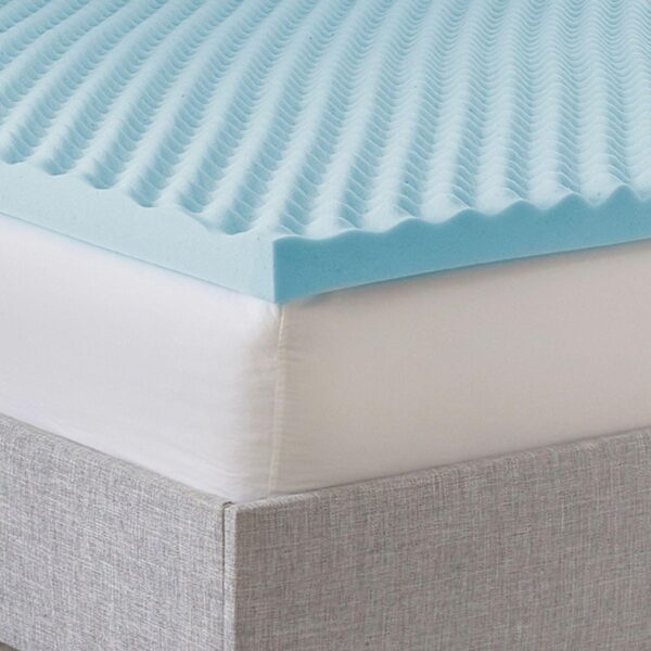 BodiPedic 2.5-Inch Gel-Infused Memory Foam Mattress Topper