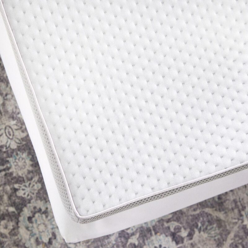 BodiPedic 2-Inch Cooling Gel Memory Foam Mattress Topper with Graphene Infused Cover - Image 6