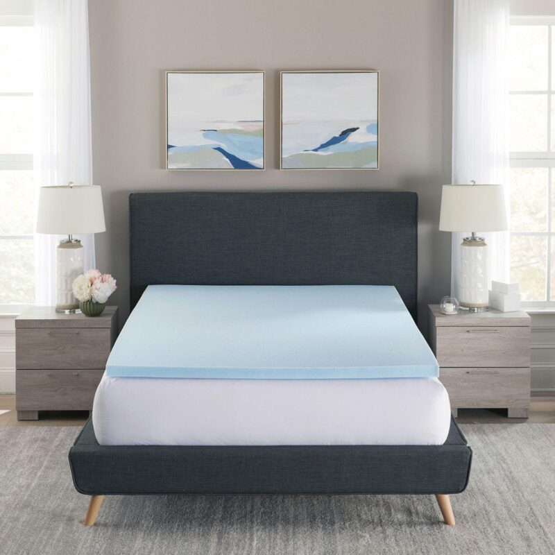 BodiPedic 2-Inch Gel-Infused Memory Foam Mattress Topper - Image 3