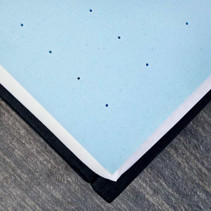 BodiPedic 2-Inch Gel-Infused Memory Foam Mattress Topper - Image 6