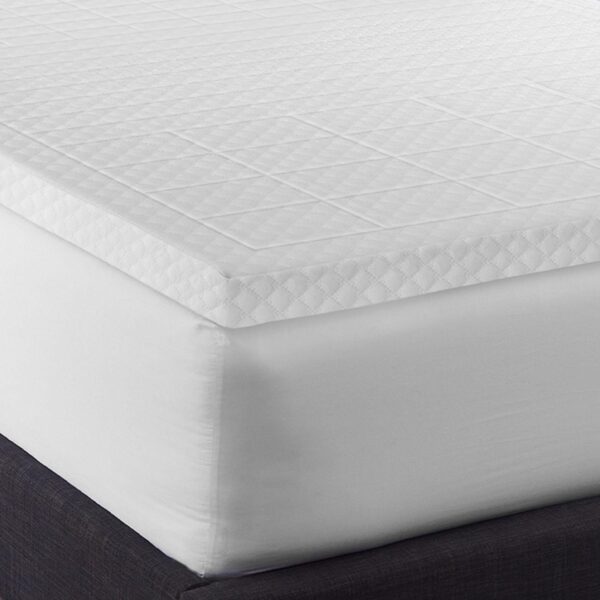 BodiPedic 3-Inch Zoned Comfort Memory Foam Mattress Topper