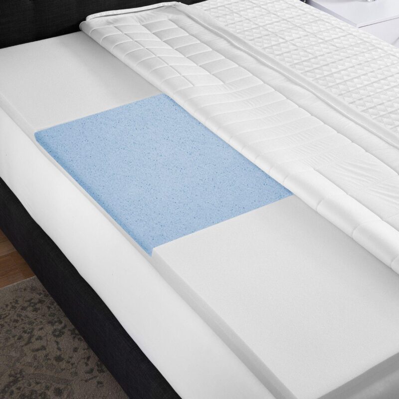 BodiPedic 3-Inch Zoned Comfort Memory Foam Mattress Topper - Image 3