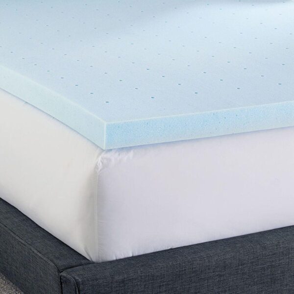 BodiPedic 4-Inch Gel-Infused Memory Foam Mattress Topper