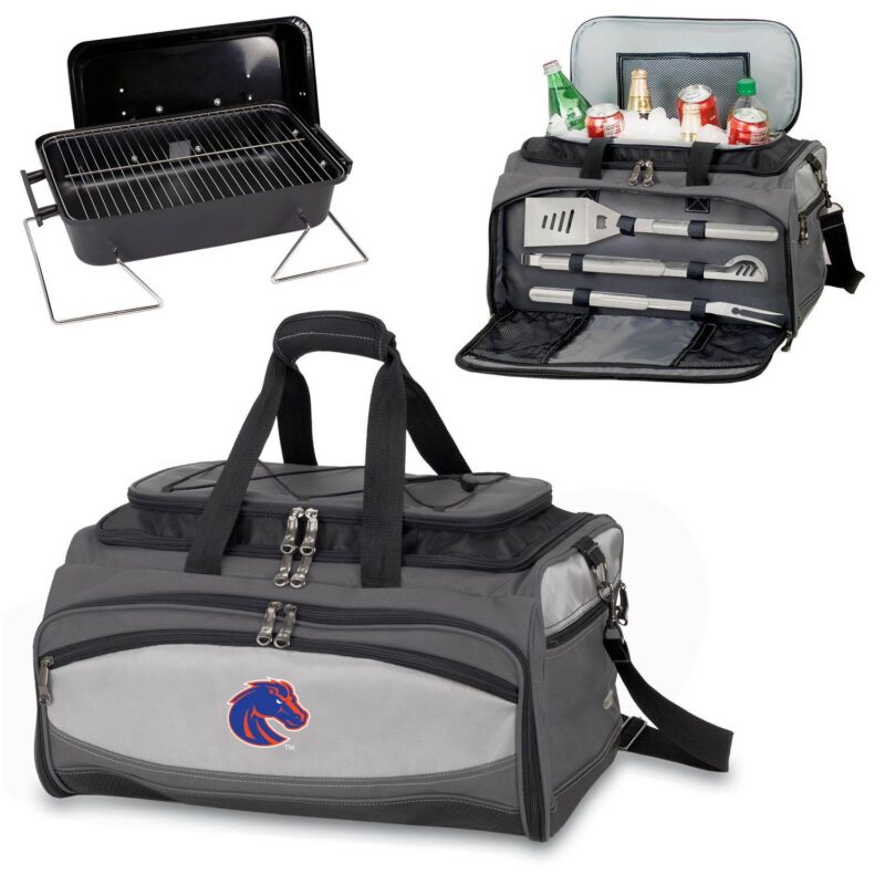 Boise State Broncos 6-pc. Charcoal Grill and Cooler Set - Image 3