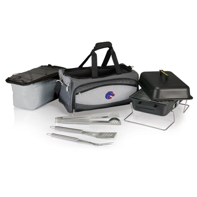 Boise State Broncos 6-pc. Charcoal Grill and Cooler Set - Image 2