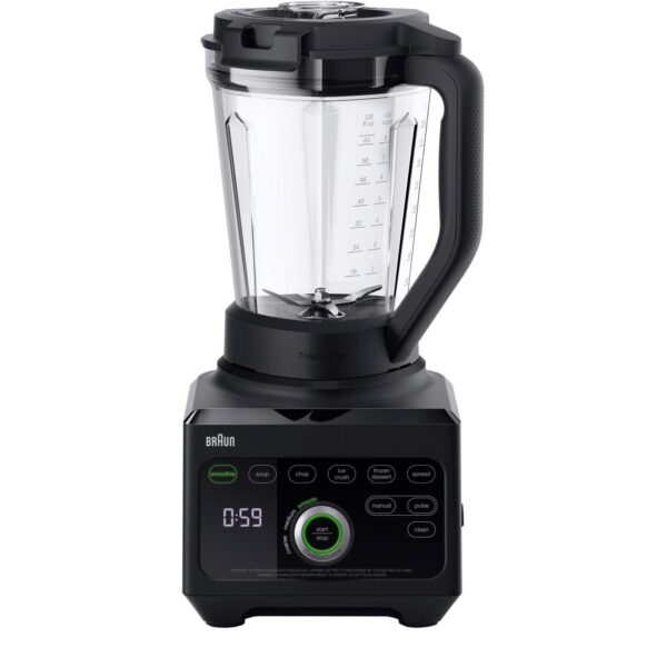 Braun TriForce Pro 1600 Watt Power Blender with Smoothie 2Go Bottle, New