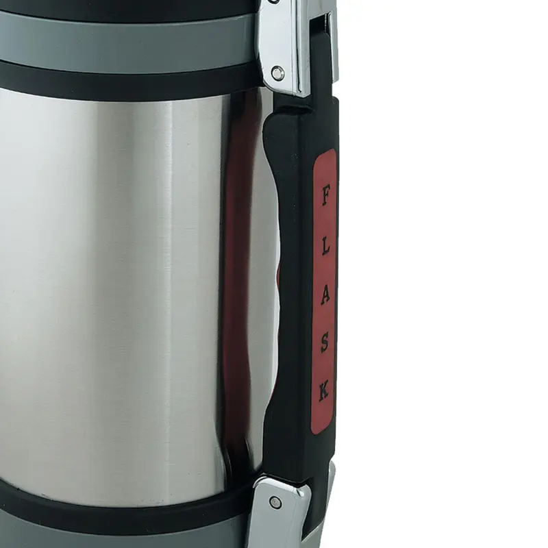 Brentwoo 1.2L Vacuum S/S Bottle With Handle - Image 4